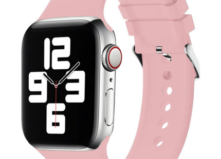 Green Lion Silicone Band with Buckle Pink
