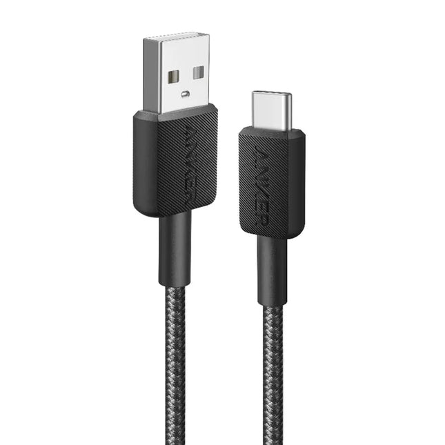 Anker 322 USB-A To USB-C Cable 3ft Black