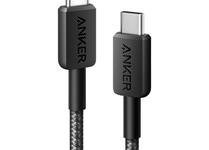 Anker 322 USB-C to USB-C Braided Cable 3ft Black