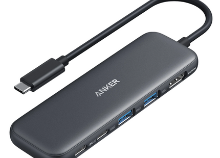 Anker 332 USB-C Hub 5 In 1 Black