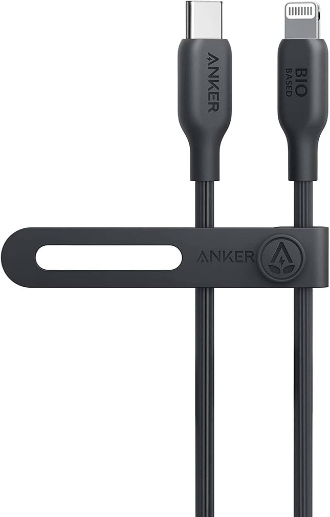 Anker 542 USB-C to Lightning Bio-Based Cable 3ft Black