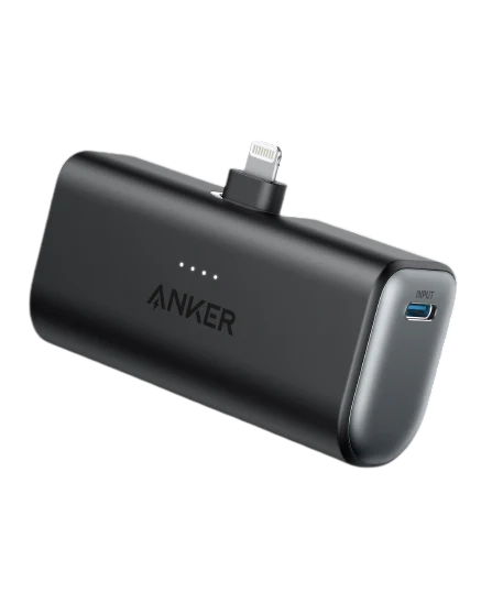 Anker 621 Power Bank 5000mAh with Built-In Lightning Connector Black