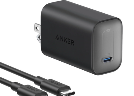 Anker Nano Charger with USB-C to USB-C 6ft Cable 100W Black