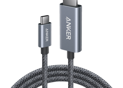 Anker Nano USB-C to HDMI 4K Braided Cable 6ft Black