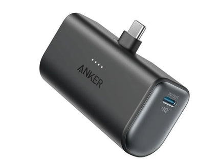 Anker Power Bank 5000mAh with Built-In USB-C Connector 22.5W Black