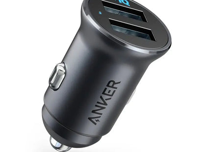 Anker PowerDrive 2 Alloy Car Charger 24W Black