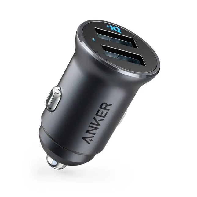 Anker PowerDrive 2 Alloy Car Charger 24W Black