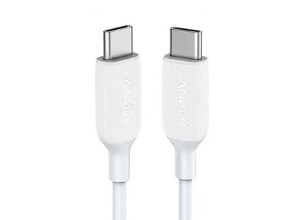 Anker PowerLine III USB-C to USB-C Cable 3ft White