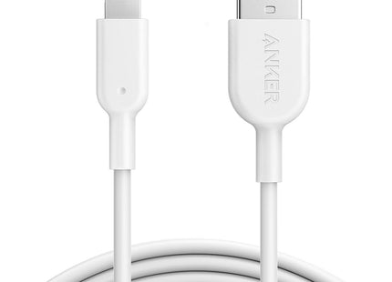 Anker Powerline III Flow USB-A to Lightning Cable 6ft White