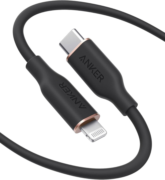 Anker Powerline III Flow USB-C to Lightning Cable 3ft Black