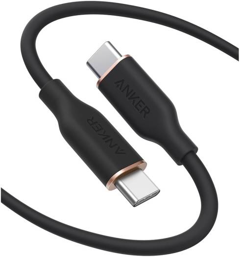 Anker Powerline III Flow USB-C to USB-C Cable 3ft Black