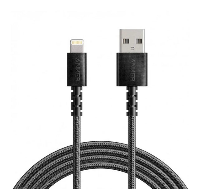 Anker Powerline Select+ USB A to Lightning Cable 6ft Black