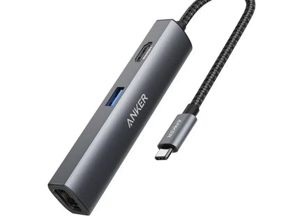 Anker PowerExpand+ 5-in-1 USB-C Hub Gray
