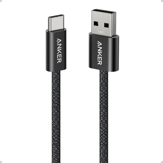 Anker Zolo USB-A to USB-C Cable Braided 3.3ft 18W Black