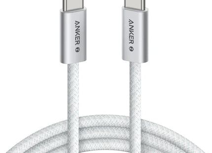 Anker Zolo USB-C to USB-C Braided and Dirt-Free Cable 6ft 240W White