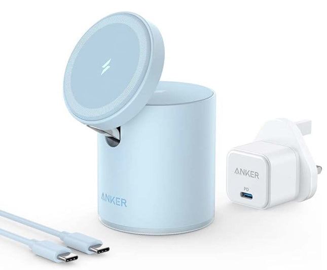 Anker 623 Magnetic Wireless Charger MagGo Blue