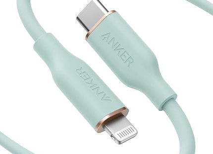 Anker PowerLine III Flow USB-C to Lightning Cable 3ft Green