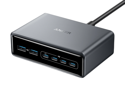 Anker Prime Desktop Charger GaN 6 Ports 200W Black