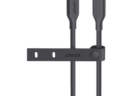 Anker USB-C to USB-C Cable Bio-Based 3ft 240W Black