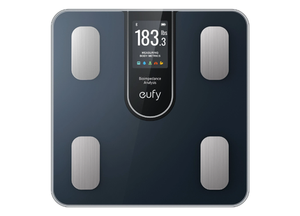Eufy Smart Scale C20 for Body Weight with Large TFT Screen Black