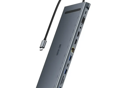 Green Lion 12 in 1 4K HDMI Ethernet USB-C HUB
