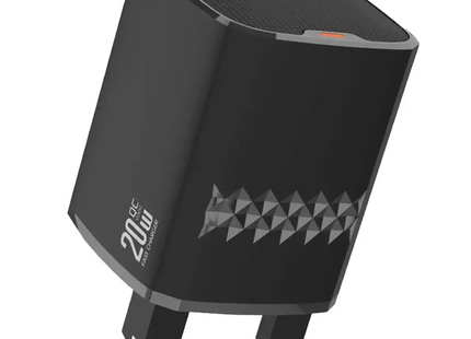 Green Lion Single Port Wall Charger UK Plug USB-A Port 20W