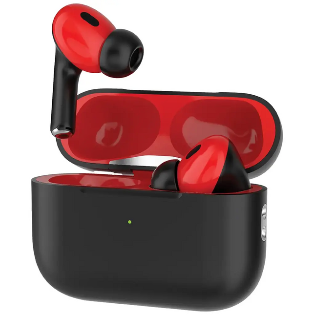 Green Lion 2nd Gen Earbuds Pro2 with ANC Red and Black