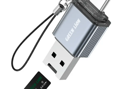 Green Lion 2 in1 Card Reader - Micro SD Cards