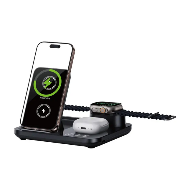 Green Lion 3 in1 Multifunctional Wireless Charger
