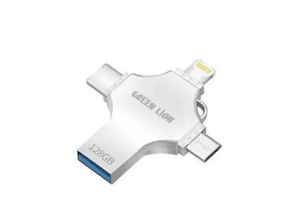 Green Lion 4-in-1 USB Flash Drive 128GB