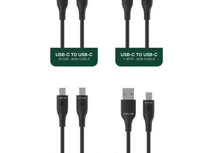 Green Lion 4 IN1 Cable Combo All-In-One Cable Kit