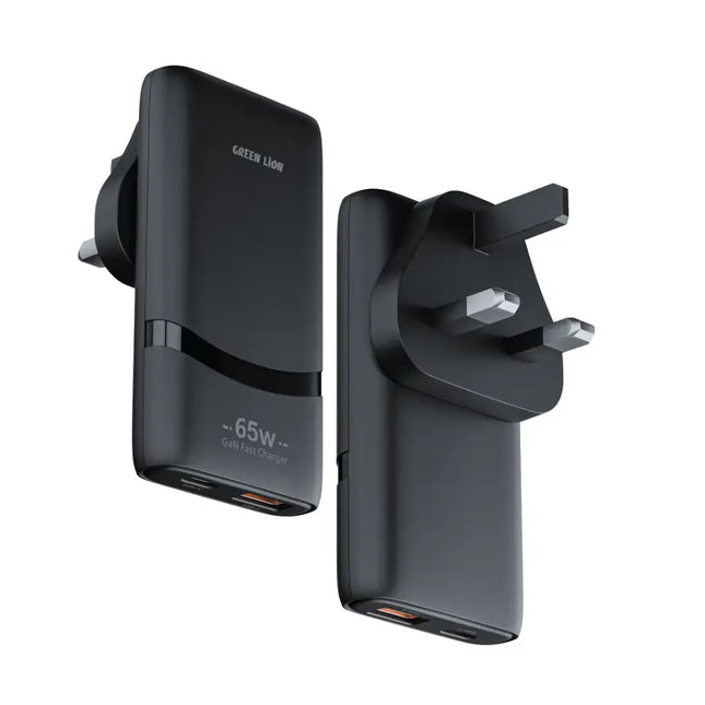 Green Lion 65W Gan Adapter Type-C and USB-A