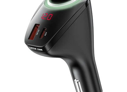 Green Lion Power Drive 75W Car Charger PD+QC 45W 12V Socket