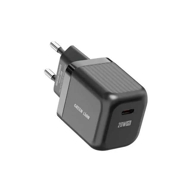 Green Lion Ultra Compact GaN Wall Charger EU Pin USB-C  PD 20W