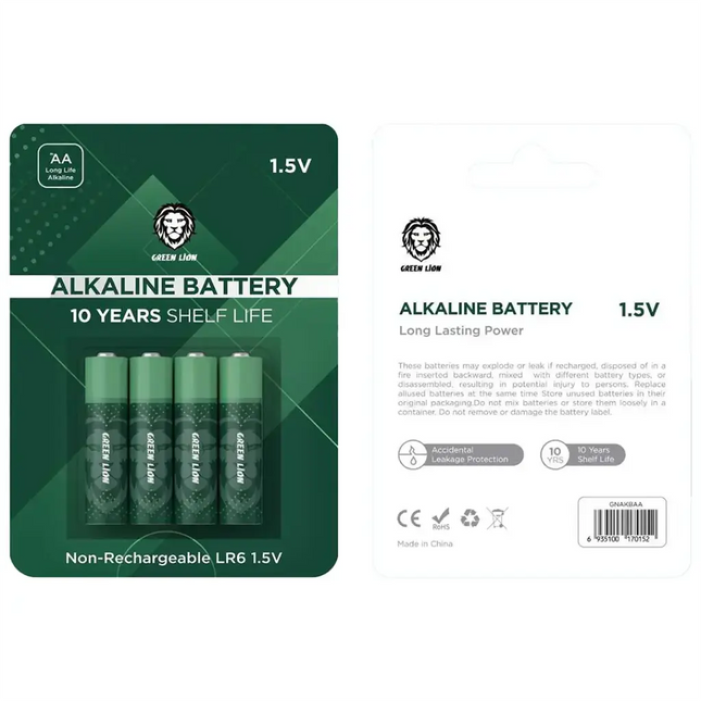 Green Lion Alkaline Battery