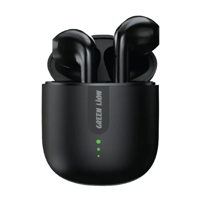 Green Lion Atlanta True Wireless Earbuds Black