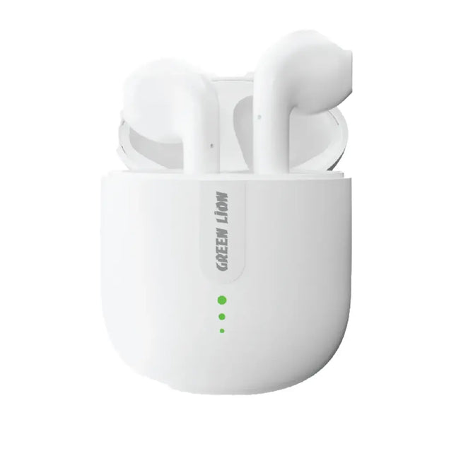 Green Lion Atlanta True Wireless Earbuds White