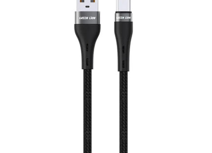 Green Lion USB-A to USB-C Braided Cable 2M