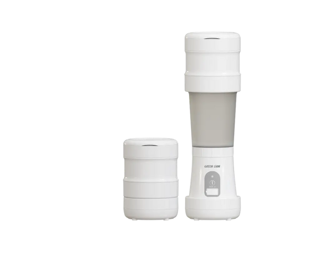 Green Lion Collapsible Portable Juicer 500ML - White