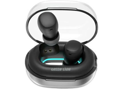 Green Lion Denver True Wireless Earbuds Black