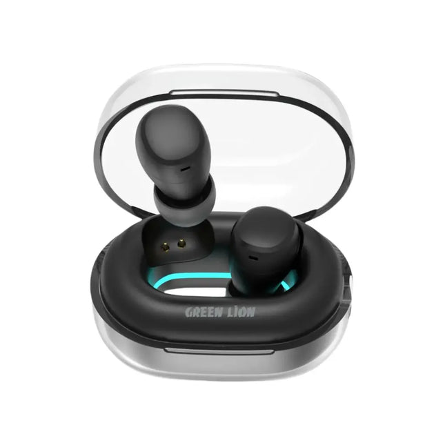 Green Lion Denver True Wireless Earbuds Black