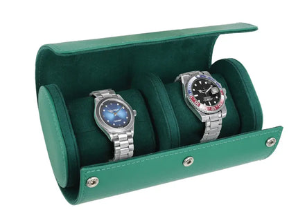 Green Lion Duo Watch Roll Case