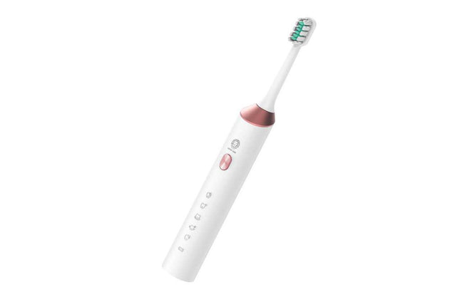 Green Electric Toothbrush White