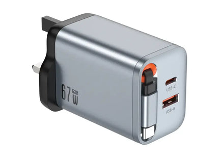Green Lion GaNPremium UK Plug Wall Charger PD 40W