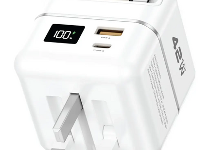 Green Lion Premium Series Charger + Power Bank 5000mAh 42W White