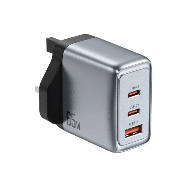 Green Lion GaNPremium UK Plug  Wall Charger PD 65W