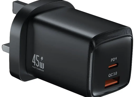 Green Lion G-Charge Series Dual Port Wall Charger PD+QC 45W