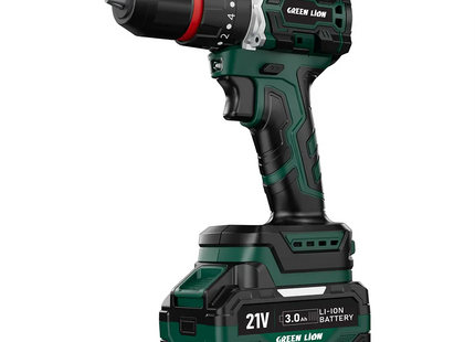 Green Lion GD-12 EDGE PRO Cordless Hammer Drill 2*21V 3.0Ah Battery