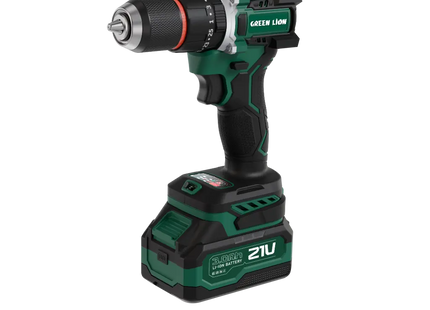 Green Lion GD-16 Pro Drive Cordless Hammer Drill 2*21V 3.0Ah Battery