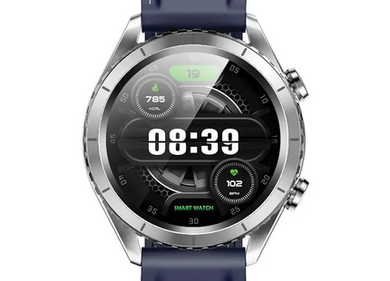 Green Lion Galvin Smart Watch Blue and Silver